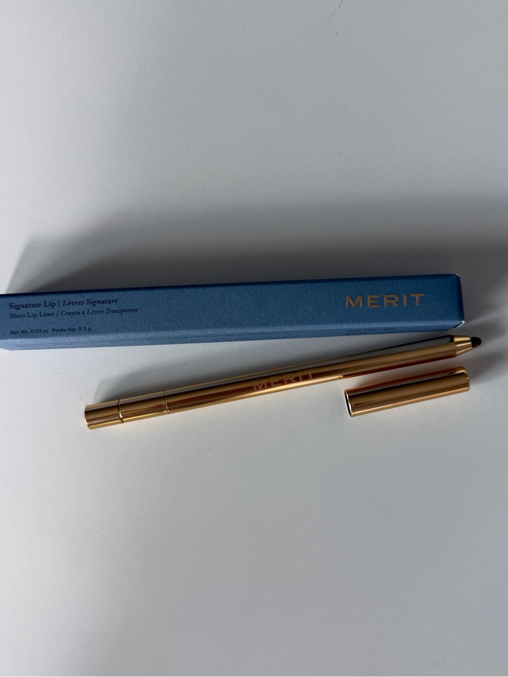 NWT Merit Lip Sheer Lip Liner - Tabac